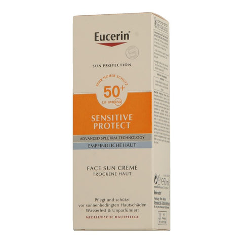 Eucerin Sun Protection Sensitive Protect Face Sun Creme LSF 50+
