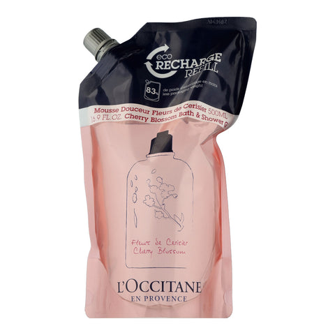 L'Occitane Fleurs de Cerisier Gel Douche Eco-Recharge