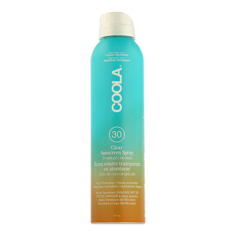Coola Classic Collection Clear Sunscreen Spray Tropical Coconut SPF 30