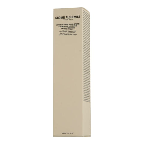 Grown Alchemist Hand Anti-Bacterial Hand Cream: Tea Tree Extract, Cedarwood, Ylang Ylang