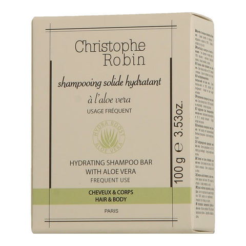 Christophe Robin Hydrating Shampoo Bar with Aloe Vera