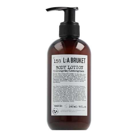 L:A BRUKET Body Care 158 Body Lotion Lemongrass