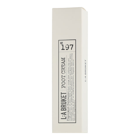 L:A BRUKET Body Care 197 Foot Cream Peppermint/Patchouli