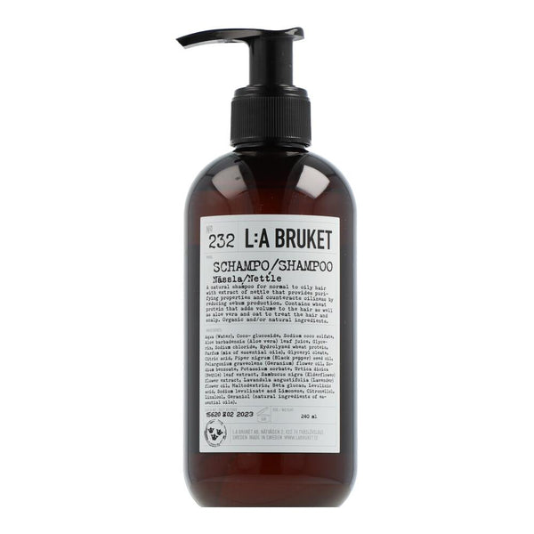 L:A BRUKET Hair Care 232 Shampoo Nettle