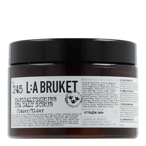 L:A BRUKET Cleansing 245 Sea Salt Scrub Elder