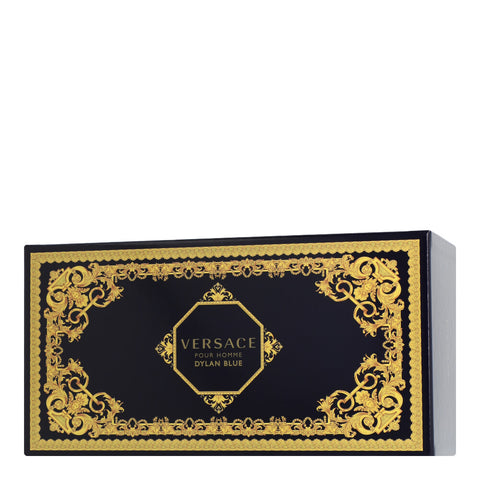 Versace pour Homme Dylan Blue Set mit Mini EdT