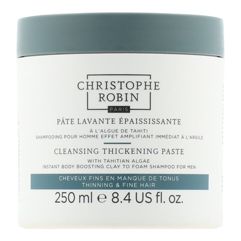 Christophe Robin Men Cleansing Thickening Paste with Tahitian Algae