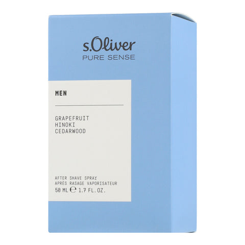 s.Oliver Pure Sense Men Aftershave Spray