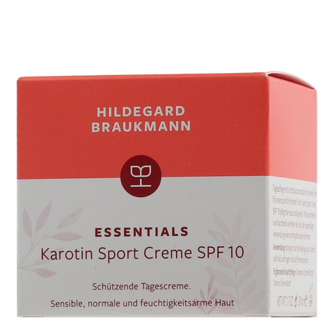 Hildegard Braukmann Essentials Karotin Sport Creme SPF 10