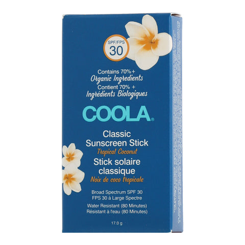 Coola Classic Collection Sunscreen Stick Tropical Coconut SPF 30