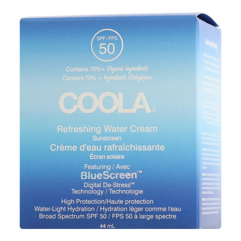 Coola Daily Skin Protection Refreshing Water Cream SPF 50