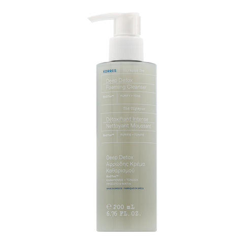 Korres Cleansing Olympus Tea Deep Detox Foaming Cleanser