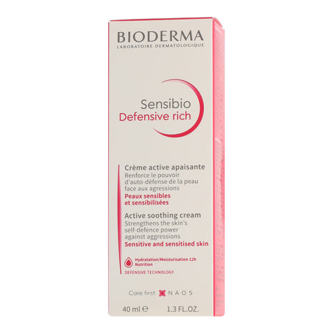 Bioderma Sensibio Defensive Rich Active Soothing Cream