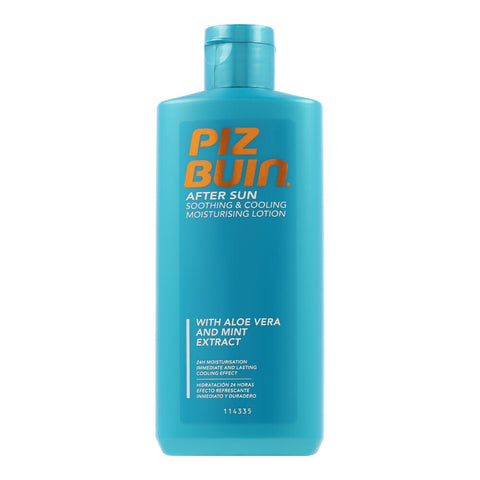 Piz Buin After Sun Soothing & Cooling Moisturising Lotion with Aloe Vera and Mint Extract