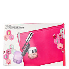 Clinique All about Eyes Set mit Eye Cream, Cleansing Balm & Mini Mascara
