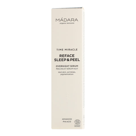 MÁDARA Time Miracle Reface Sleep & Peel Overnight Serum
