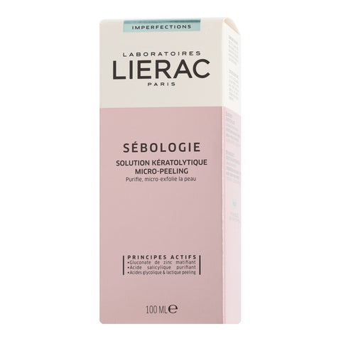 LIERAC Sébologie Solution Kératolyitque Micro-Peeling
