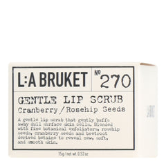 L:A BRUKET Lip Care 270 Gentle Lip Scrub
