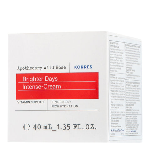 Korres Apothecary Wild Rose Care Brighter Days Intense-Cream