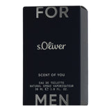 s.Oliver Scent of You for Men Eau de Toilette Spray