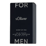 s.Oliver Scent of You for Men Eau de Toilette Spray