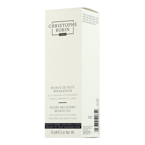 Christophe Robin Night Recovery Monoi Oil with White Lotus Flower