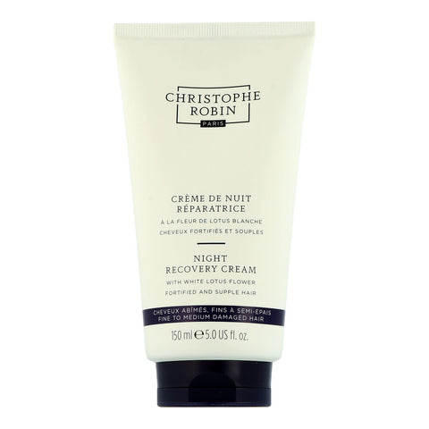 Christophe Robin Night Recovery Cream with White Lotus Flower