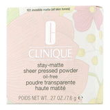 Clinique Stay-Matte Sheer Pressed Powder