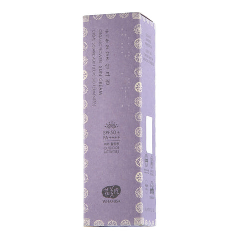 Whamisa Organic Flowers Sun Cream SPF 50+