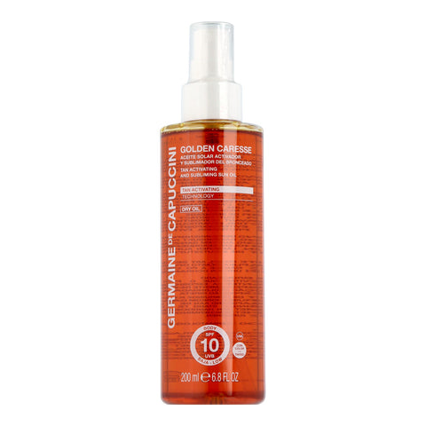 Germaine de Capuccini Golden Caresse Tan Activating Dry Oil SPF 10