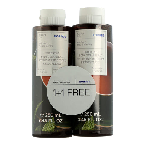 Korres Mint Tea Set mit Body Cleanser