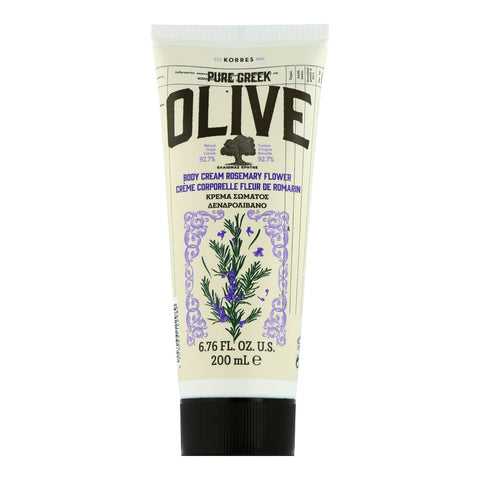 Korres Olive Body Cream Rosemary Flower