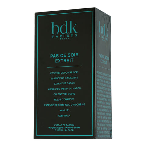 bdk Parfums Collection Parisienne Pas Ce Soir Extrait de Parfum Spray