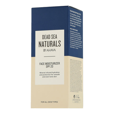 Dead Sea Naturals Face Care Face Moisturizer Broad Spectrum SPF 20