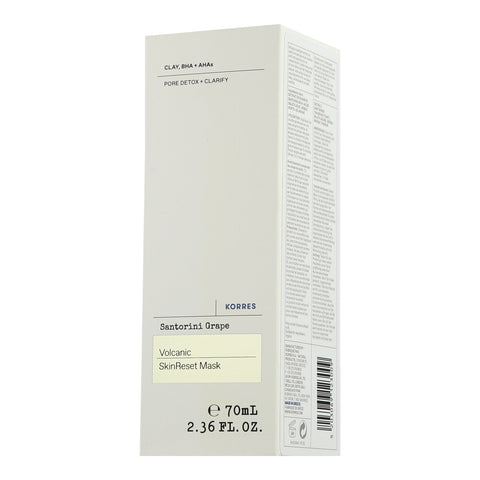 Korres Santorini Grape Volcanic SkinReset Mask