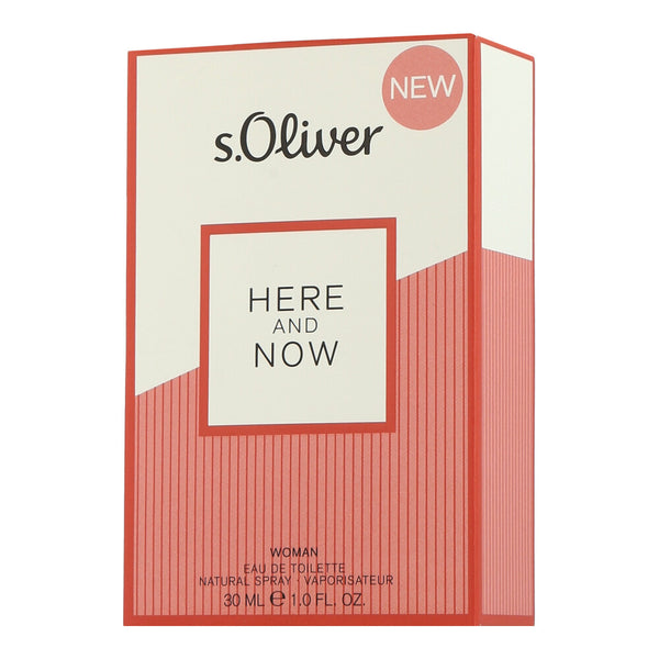s.Oliver Here and Now for Women Eau de Toilette Spray