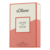 s.Oliver Here and Now for Women Eau de Toilette Spray