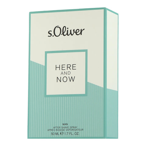 s.Oliver Here and Now for Men Aftershave Spray