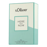 s.Oliver Here and Now for Men Eau de Toilette Spray