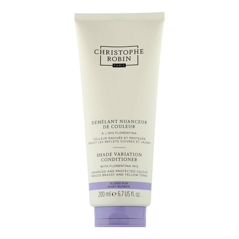 Christophe Robin Baby Blonde Shade Variation Conditioner with Florentina Iris