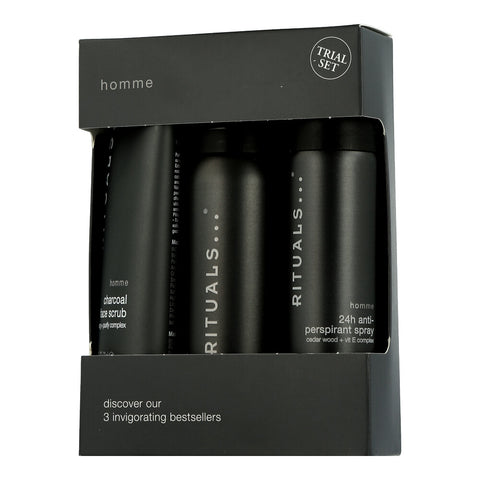 Rituals Homme Set mit Charcoal Face Scrub