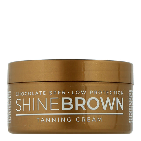 BYROKKO Sun Care Shine Brown Tanning Cream Chocolate SPF 6