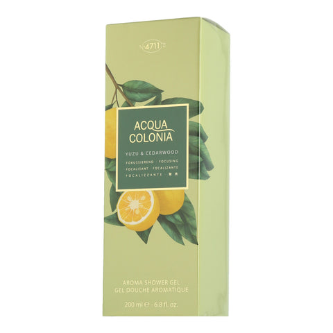 Acqua Colonia 4711 Yuzu & Cedarwood Shower Gel
