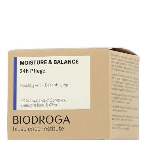 Biodroga Bioscience Institute Moisture & Balance 24h Pflege