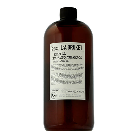 L:A BRUKET Hair Care 230 Shampoo Birch Refill