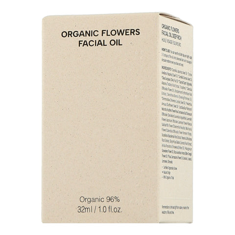 Whamisa Organic Flowers Facial Oil Deep Rich