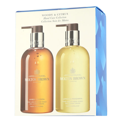 Molton Brown Amber Cocoon Set Woody & Citrus Hand Care Collection