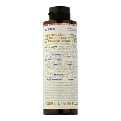 Korres Athenian Grooming Barber's Face + Beard Cleanser