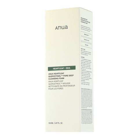 Anua Heartleaf Quercetinol Pore Deep Cleansing Foam