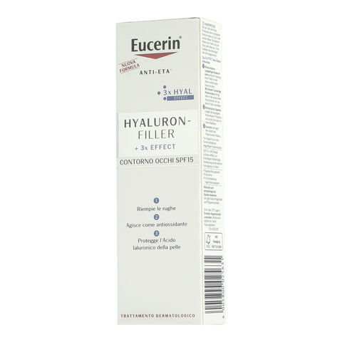 Eucerin Hyaluron-Filler + 3x Effect Augenpflege LSF 15